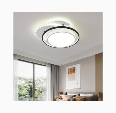 China Surface Mounted Hot Selling Smart Modern Surface Mounted Panel Decoration Bedroom Living Room LED Square Light Ceiling Lamp for sale