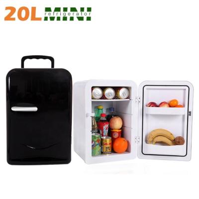 China Wholesale and Retail 12V 20L Portable Cooler AC DC Cooler and Smart Mini Fridge Warmer Bar Small Fridge for Home Household for sale