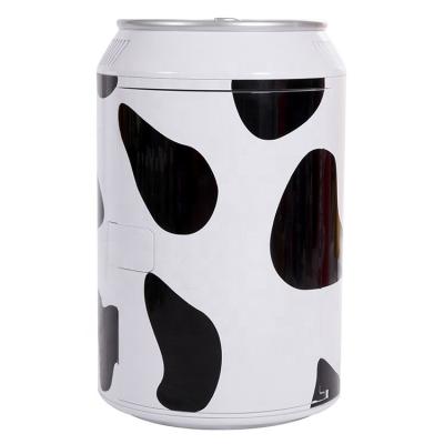 China DC AC Refrigerator Fridge New Design Personalized Cylinder Boxes 11L Cute Cooler And Warmer Small Fridge Mini Fridge For Car Beer Fruit for sale