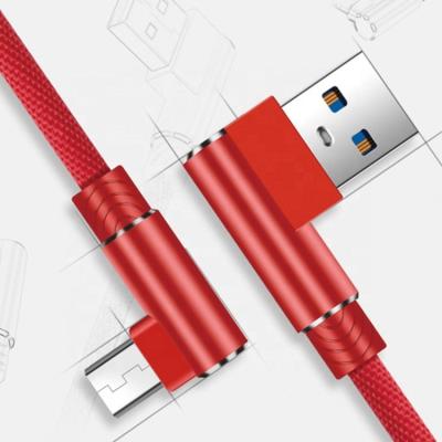 China Wholesale And Retail Aluminum Alloy Nylon Braided Data Transfer 1m Charge And Transfer Data Usb To Micro Fast Charging Cables for sale