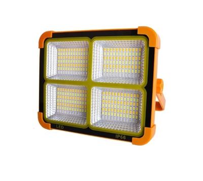 China Multi Use 1000W Outdoor LED Rechargeable Portable Outdoor Solar Stage Flood Light for sale