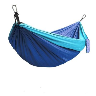 China Custom Lightweight Hot Selling Park Leisure Ultra Light Weight Single And Double Outdoor Camping Hammocks for sale