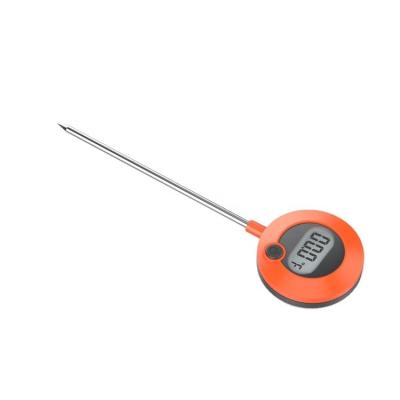 China Electronic Stainless Steel Probe BBQ Quick Read Fork With Thermometer For Meat for sale