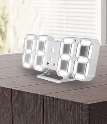 China Class Multifunctional Home Decoration Desk Clock With Day Month Year Display for sale