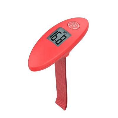 China Weight Measuring New ABS 40kg LCD Display Color Mini Digital Pocket Scale With Strap for sale