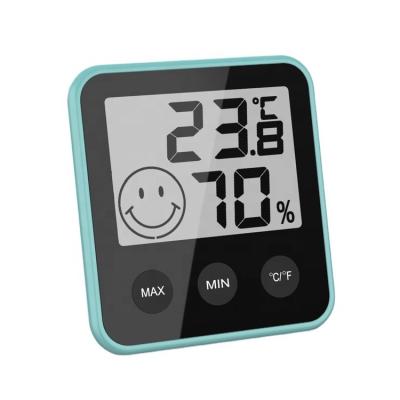 China Plastic Indoor Digital Thermometers Multi Temperature Thermometers Hygrometer For Promotional Gift for sale