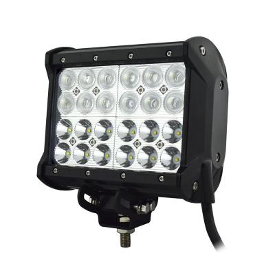 China ATV UTV OFF-ROAD TRUCK car motorcycles cj auto jk led light 4 row 72w combo led work light for sale