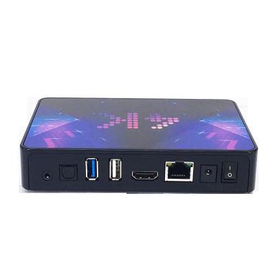 China H265 Wholesale Smart Android 9.1 TV 4K TV Box 2.4G Smart IPTV Receiver Set Top Box for sale