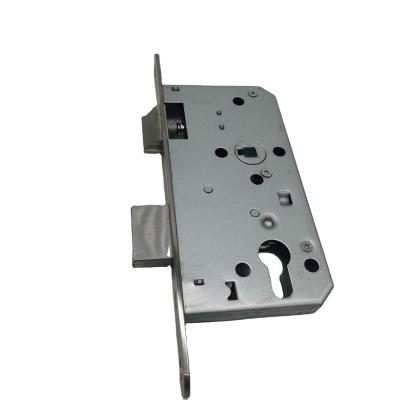 China Stainless Steel High Security Square Key Standard Style Lock Body European Mortise Door Lock Body for sale