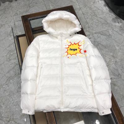 China Breathable Designer Catalog Top Quality Winter Hooded Zipper Men Down Jacket Manufacturers Man Brand Luxury Designer Women Down Jacket for sale