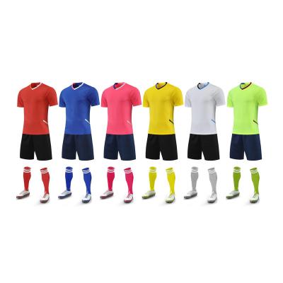 China New Design Breathable Soccer Jersey Sublimation Football Uniform Team Sports Soccer Wear For Man for sale