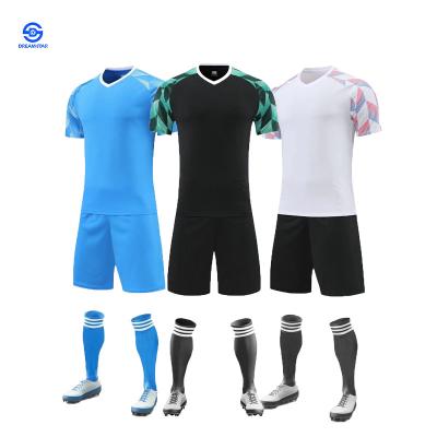 China Shirts & Full Size Football Jersey Tops New Arrival Fashion Design Custom Football Uniform for sale