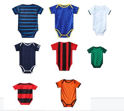 China 2021-2022 Breathable Newborn Country Wholesale Team Custom Soccer Jersey Baby's Rompers Rompers for sale