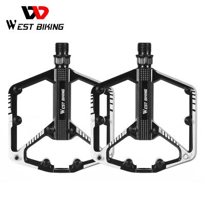 China WESTERN CYCLING Mountain Bikes DU Bearing MTB Mountain BMX Road Bicycle Pedals Aluminum Alloy Ultralight Anti-Skid Cycling Pedals for sale