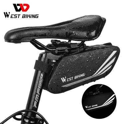 China New Style and WESTERN Mini Style Bike CYCLING Bag Cycling Waterproof Bike Accessories Bag Rear Seatpost Pannie Tail Tail Seatpost Pannie Bicycle Saddle Bags for sale