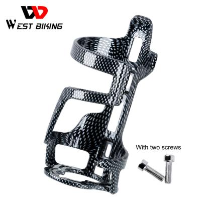 China CYCLING Cycling Water Bottle Holder WEST Mountain Road Bike Carbon Fiber Bottle Cage Drink Water Bottle Holder MTB Cycling Rack support for sale