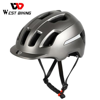 China ABS+PC MTB BICYCLE CYCLING Helmet Bike Safety Hat Mountain Road Motorcycle Men Ultralight WESTERN Ultralight Adjustable Electric Women Cycling Helmet for sale