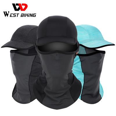 China Anti-UV Cycling Helmet Hat Anti-UV Cycling Cycling Mask MTB Summer Hats WESTERN Cycling Riding Fishing Bandana Motorcycle Face Mask Cap for sale