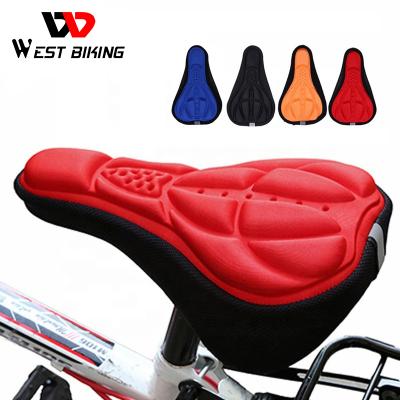 China Breathable Soft Thickened Cycling Saddle Seat Bicycle Saddle Mountain Bike Cushion Gel Protector Pad Recycling Cover for sale