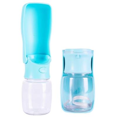 China Sustainable Collapsible Dog Water Dispenser For Walking Portable Pet Water Bottle For Travel for sale