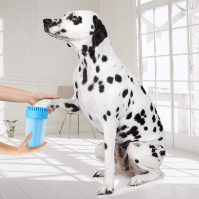 China Amazon Sustainable Hot Selling Portable Pet Supplies Cleaners Dog Paw Foot Washer for sale