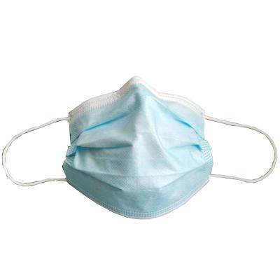 China All CE 3ply Nonwoven Disposable Medical Surgical Hospital Protective Civilian Face Mask With Earloop Type Iir En14683 for sale