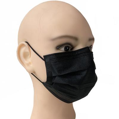 China Breathable Breathable Nonwoven 3 Ply Medical Earloop Disposable Face Mask Anti-dust Face Mask for sale