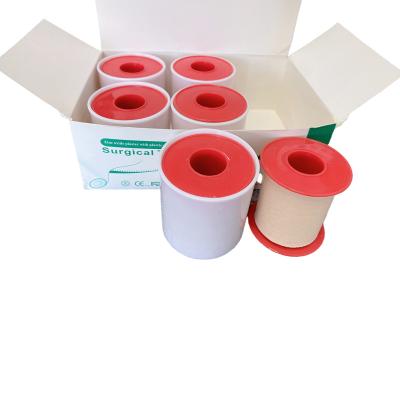 China Zinc Oxide Plaster Plaster Tape Disposable Medical Adhesive Cotton Plain Plastic Self Adhesive Medical OEM Hospital Use Iron Tin for sale