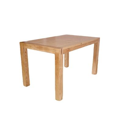 China Modern Hot Sale Burlywood 1.3M Modern Wooden Dinning Table Good Quality Wood for sale