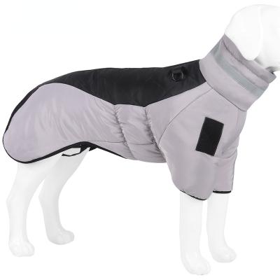 China Modern Design Warm Gear Clothing Winter Pet Vest Outdoor Reflective Cotton Padded Winter Coat Clothes for sale