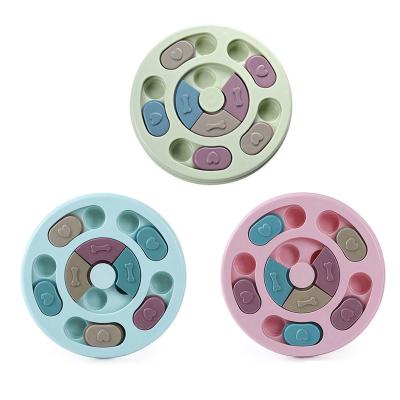 China Non-automatic Dog Toys For Slow Rider Dog Bowl Puzzle And Play Interactive Toy Dog Puzzle Bowl for sale