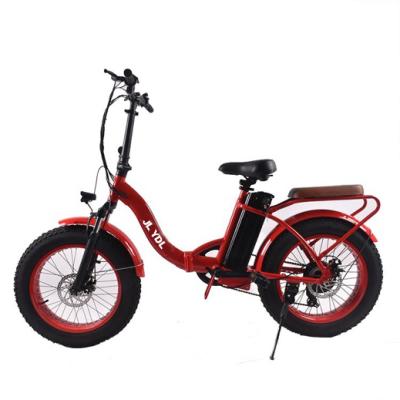 China Aluminum Alloy ZEDA-EFB0520 20 Inch 500W Electric Bike 48V 12Ah Lithium Battery Folding Electric Bicycle for sale