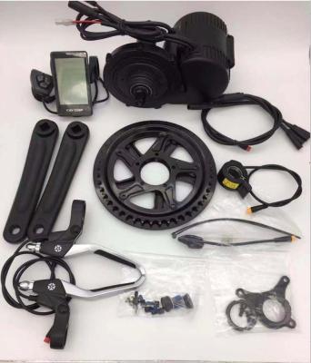 China Electric Mid Crank Kit 36V 48V 250W/350W/500W Mid Drive Conversion Bicycle Mid Motor Kit All for sale