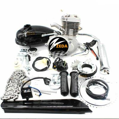 China Pedal Start 48cc 49cc 50cc 60cc 66cc 80cc 2 Stroke Gasoline Bicycle Engine 2 Cycle Bike Engine Kit 42x42x17CM for sale