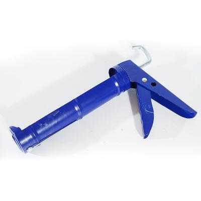 China Iron Best Selling Home Use Blue Iron 600ml Caulking Gun Easy To Use for sale