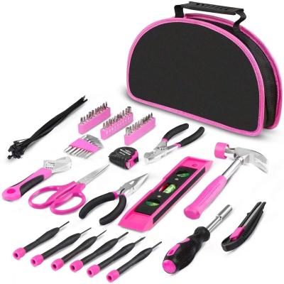 China 63pcs Household Modern Women Tool Kit /Cute Tool Kit/Ladies Home Repair Tool Kit DIY Tools for sale