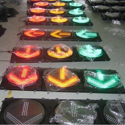 China Traffic Safety Led Warning Lights China Supplier PC Traffic Light 400mm Plastic Anti-UV Traffic Light for sale