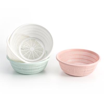 China Viable increase the thickness of the kitchen drain water wash fruit vegetable rice basket for sale