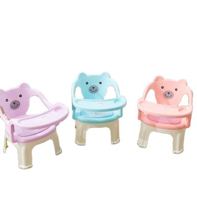 China Safety Convertible Children's Plastic Material PP Dining Chair for sale