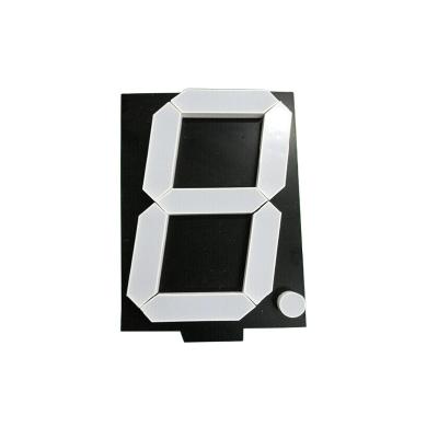 China Controller 8 inch 7 inch 12 inch 10 segment LED display, 1 digit red color for count for sale