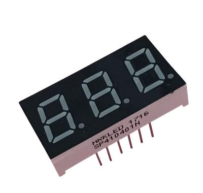 Κίνα All Kinds Controller 0.39 Inch 3 Digit 7 Segment Led Display In Pure Green Color προς πώληση