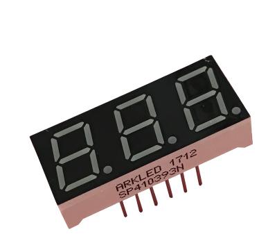 Κίνα All Kinds Controller 0.39 Inch 3 Digit White Color 7 Segment LED Digital Display προς πώληση