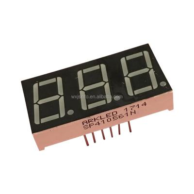 Κίνα Indoor 0.56-inch / 3-segment-LED-7-digit display in super amber color προς πώληση