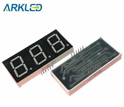 China Glowing Glowing Outdoor Number Function Segment LED Display 7 3 Digits for sale