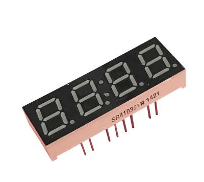 중국 0.25 inch indoor four digit 7 segment led full color display for timer clock 판매용