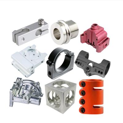 China Precision 5 Axis Aluminum CNC Milling Service Metal Machining Block Machined Anodized Aluminum Parts for sale