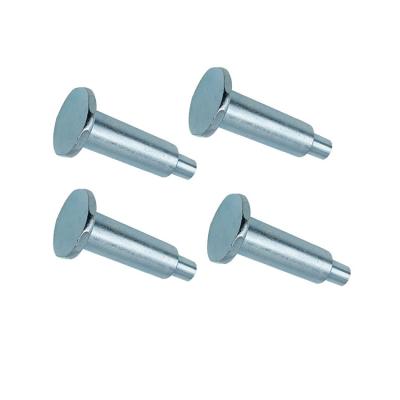 China Stainless Steel Manufacturer Wholesale Zinc Plating Box Caster Steel Rivets for sale