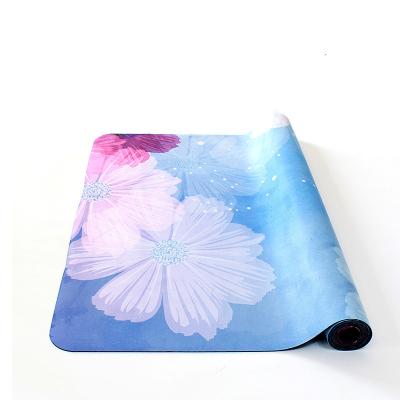 China Portable Suede Yoga Mats for sale