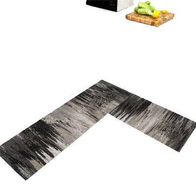 China Nordic Washable Kitchen Floor Mat Door Mat Rug Absorbs Water for sale