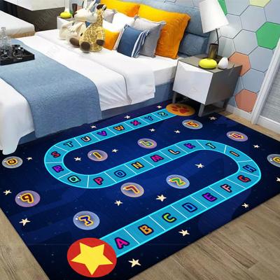 China Non-Slip Area Blankets Playmat Kids Mat Baby Kids Climbing and Playing Mat Interesting and Education for sale